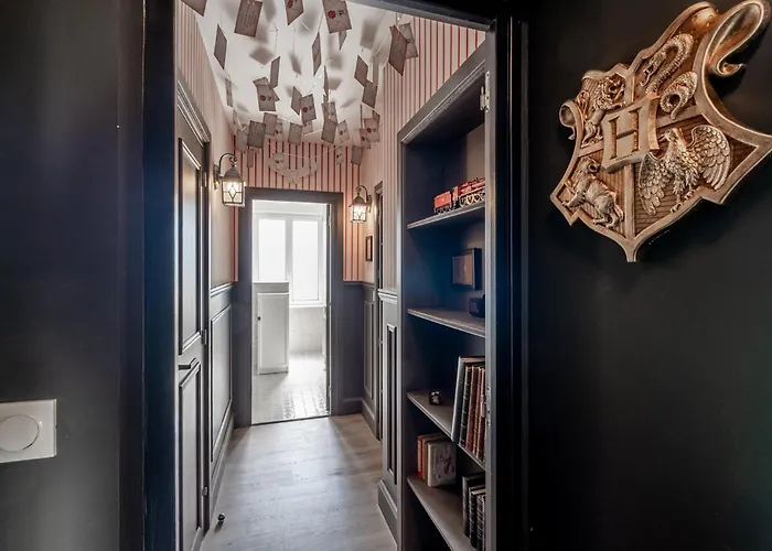 Grand Duplex Inspire De L'univers Harry Potter - Vue Sur - Sur - Nausicaa 아파트 볼로뉴쉬르메르