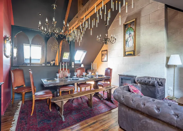 Grand Duplex Inspire De L'univers Harry Potter - Vue Sur - Sur - Nausicaa 아파트 볼로뉴쉬르메르
